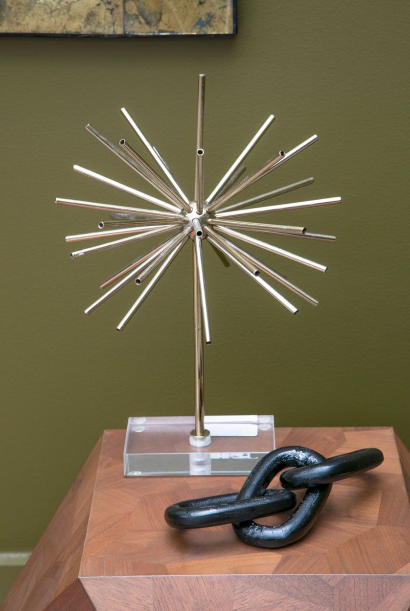 Milton Gold Metal Sculpture