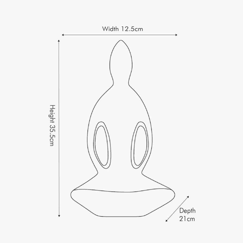 Nickel Sitting Statue