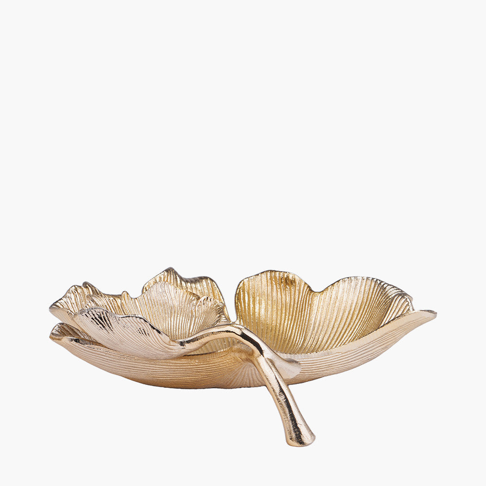 Gold Gingko Bowls