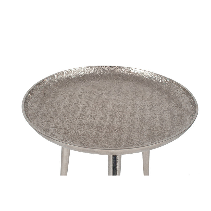 Embossed Tripod Table