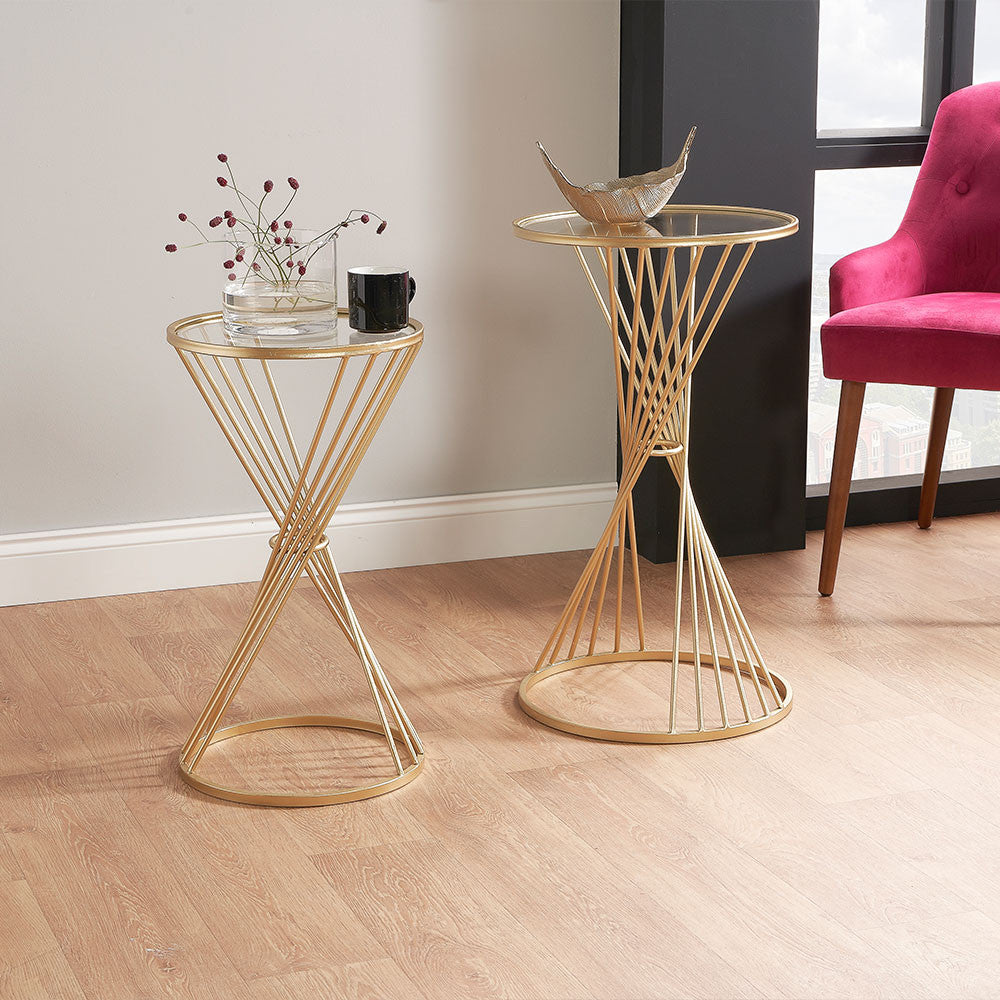 Liberty Gold Side Table Large
