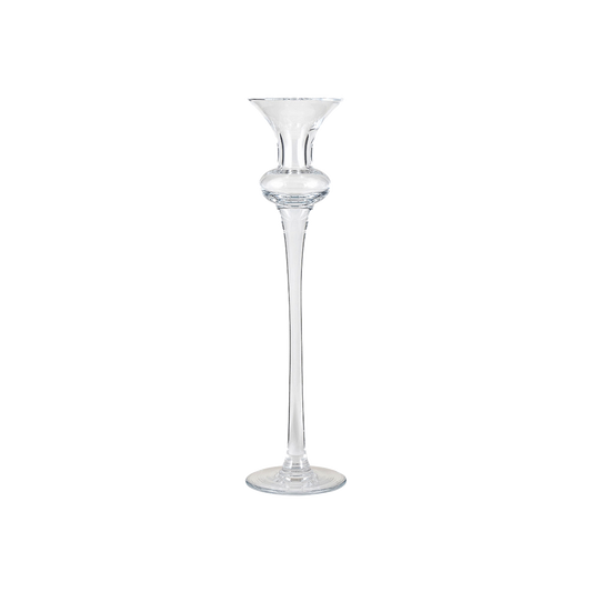 Juliana Clear Glass Candle Holder Small