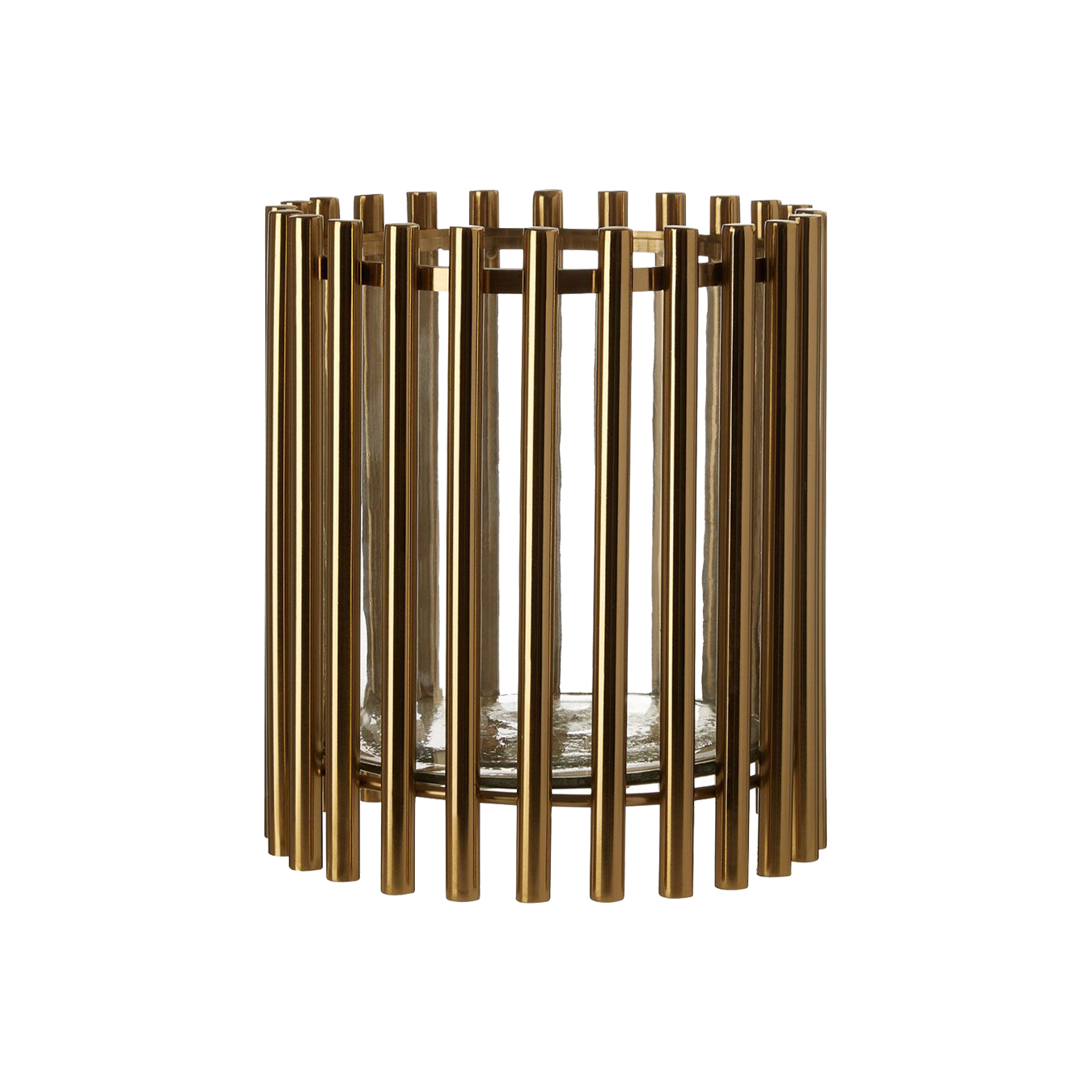 Gold Mariette Hurricane Lantern