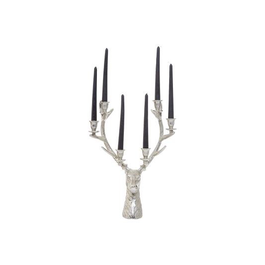 Stag Head 6 Candle Holder