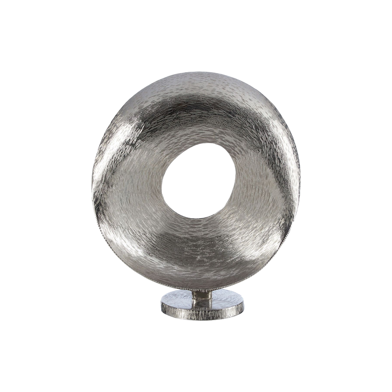 Sphere Nickel Sculpture