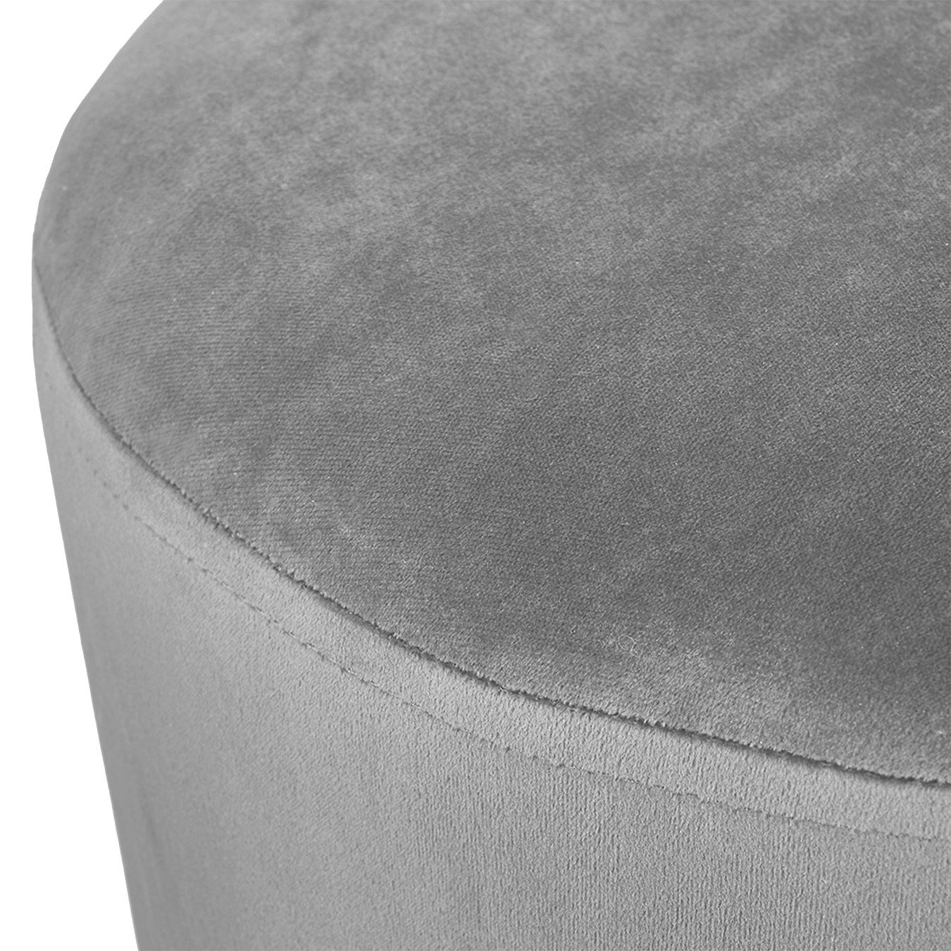 Dove Grey & Gold Stool