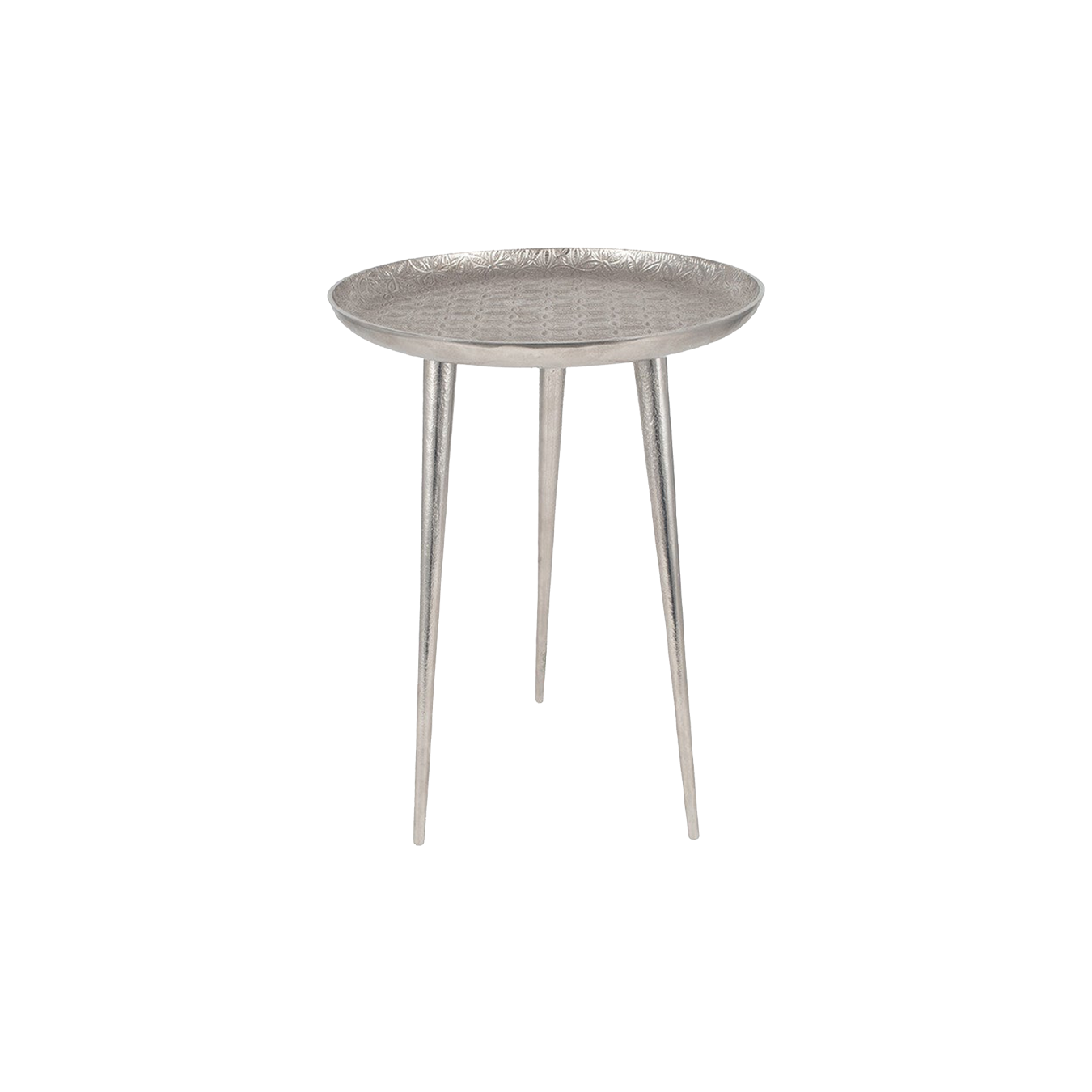 Embossed Tripod Table