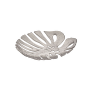 Prato Monstera Large Leaf Tray Silver