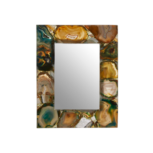 Bowerbird Green Agate Photo Frame 5x7