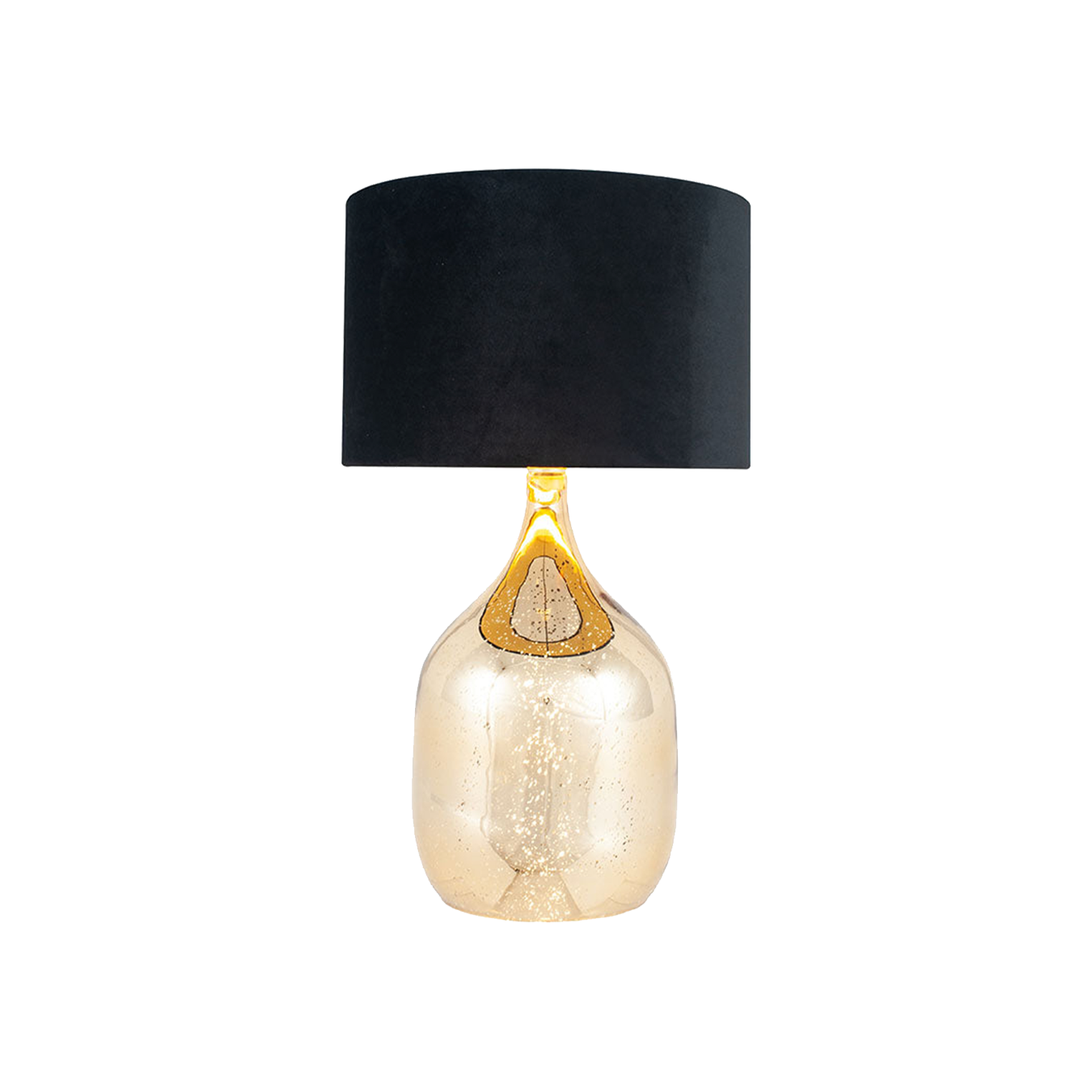 Glass Dual Light Table lamp