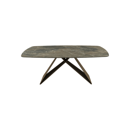 Settle Dining Table 1.8m | Ceramic