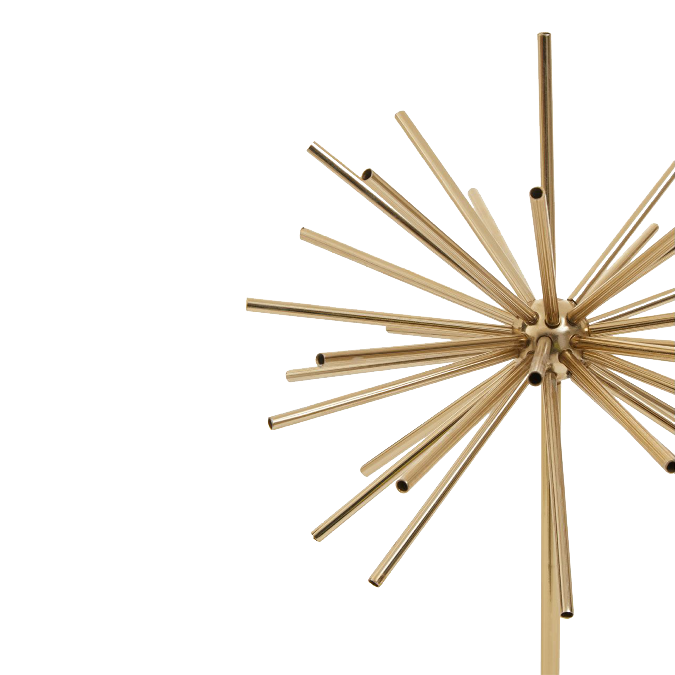 Milton Gold Metal Sculpture