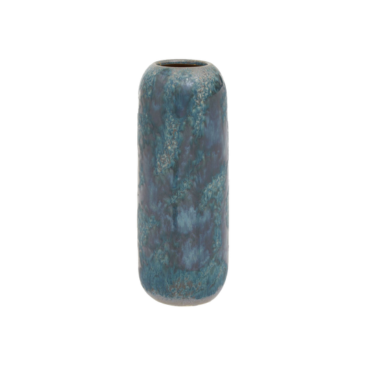 Silas Vase Green Reactive Glaze Stoneware