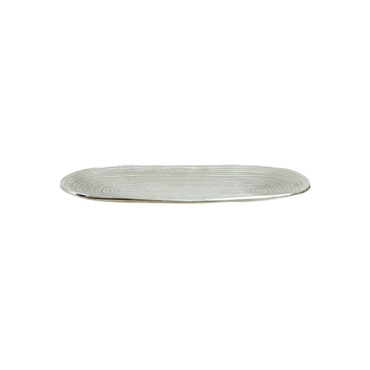 Dax Large Oval Dish Silver