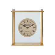 Gold Square Frame Clock