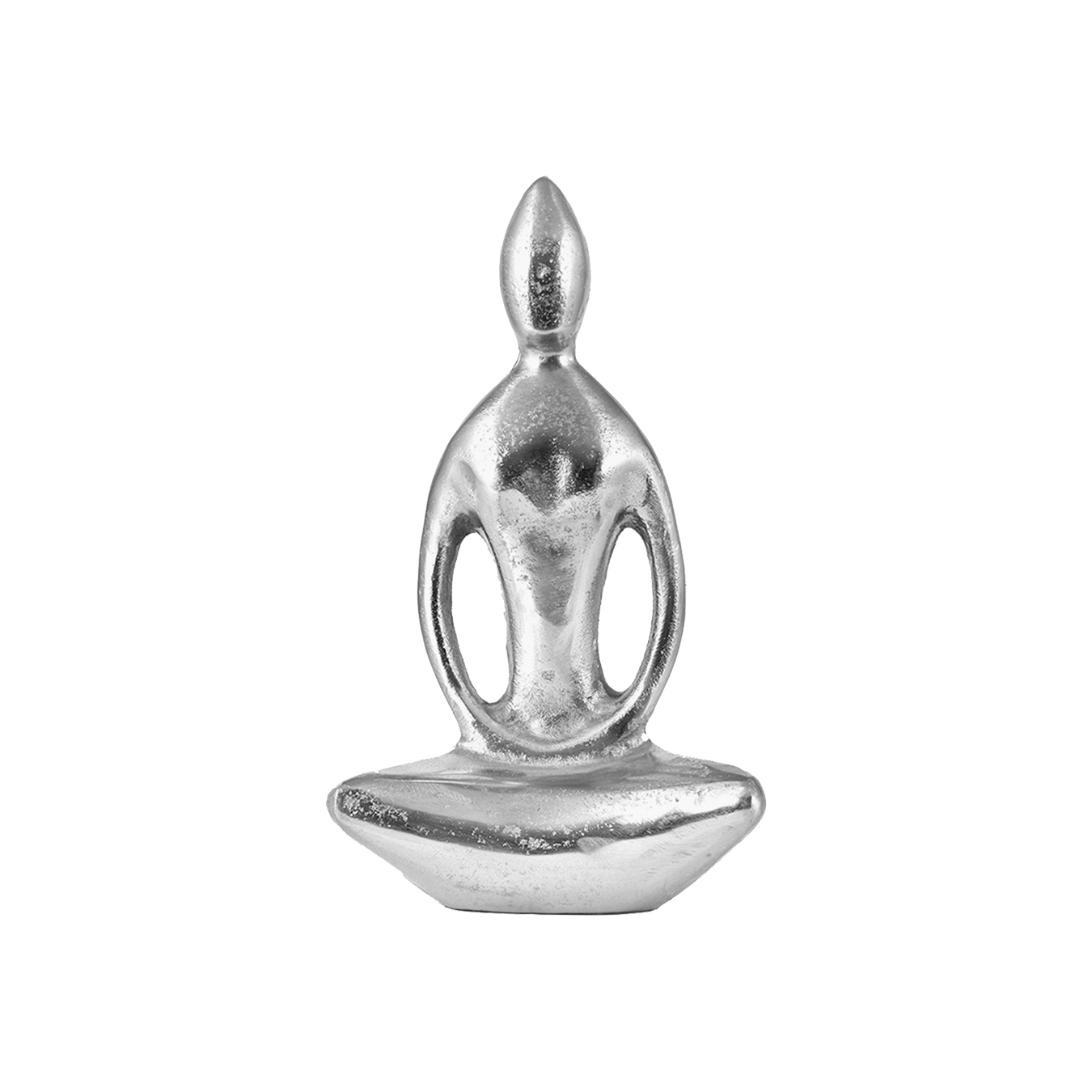 Nickel Sitting Statue