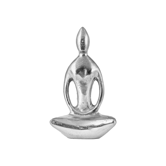 Nickel Sitting Statue