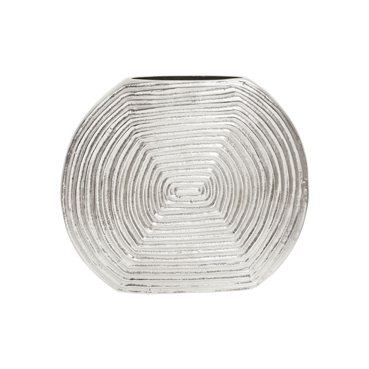 Dax Small Round Vase Silver