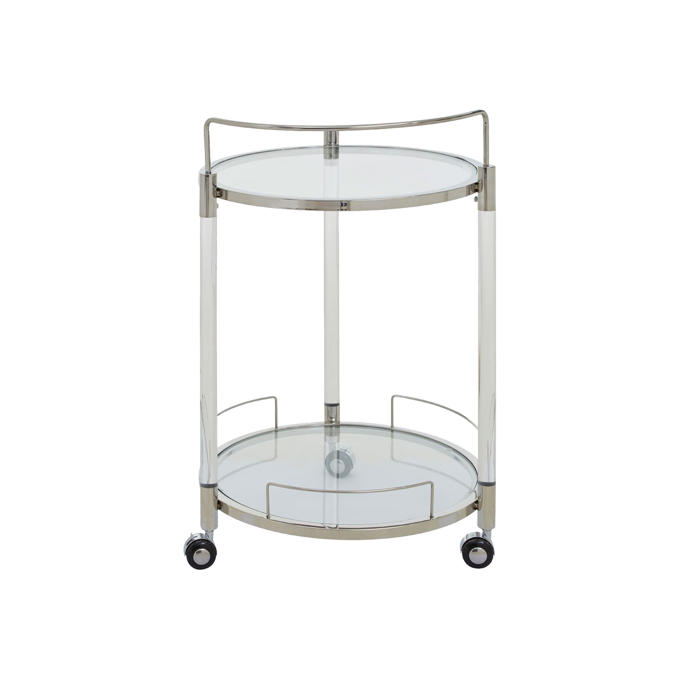 Oria Round Trolley Silver