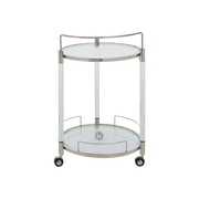 Oria Round Trolley Silver