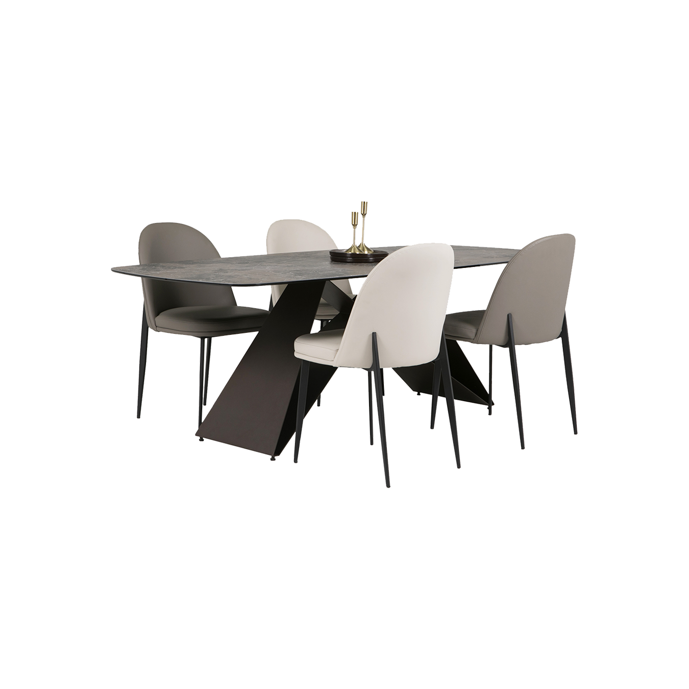 Settle Dining Table 1.8m | Ceramic