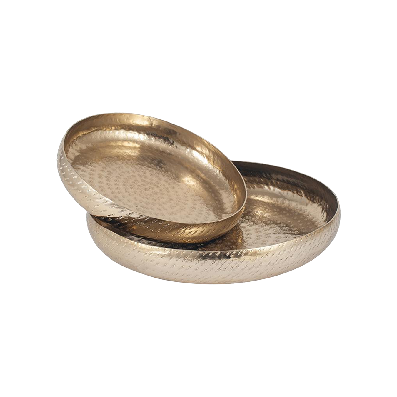 Gold Hammered Bowls