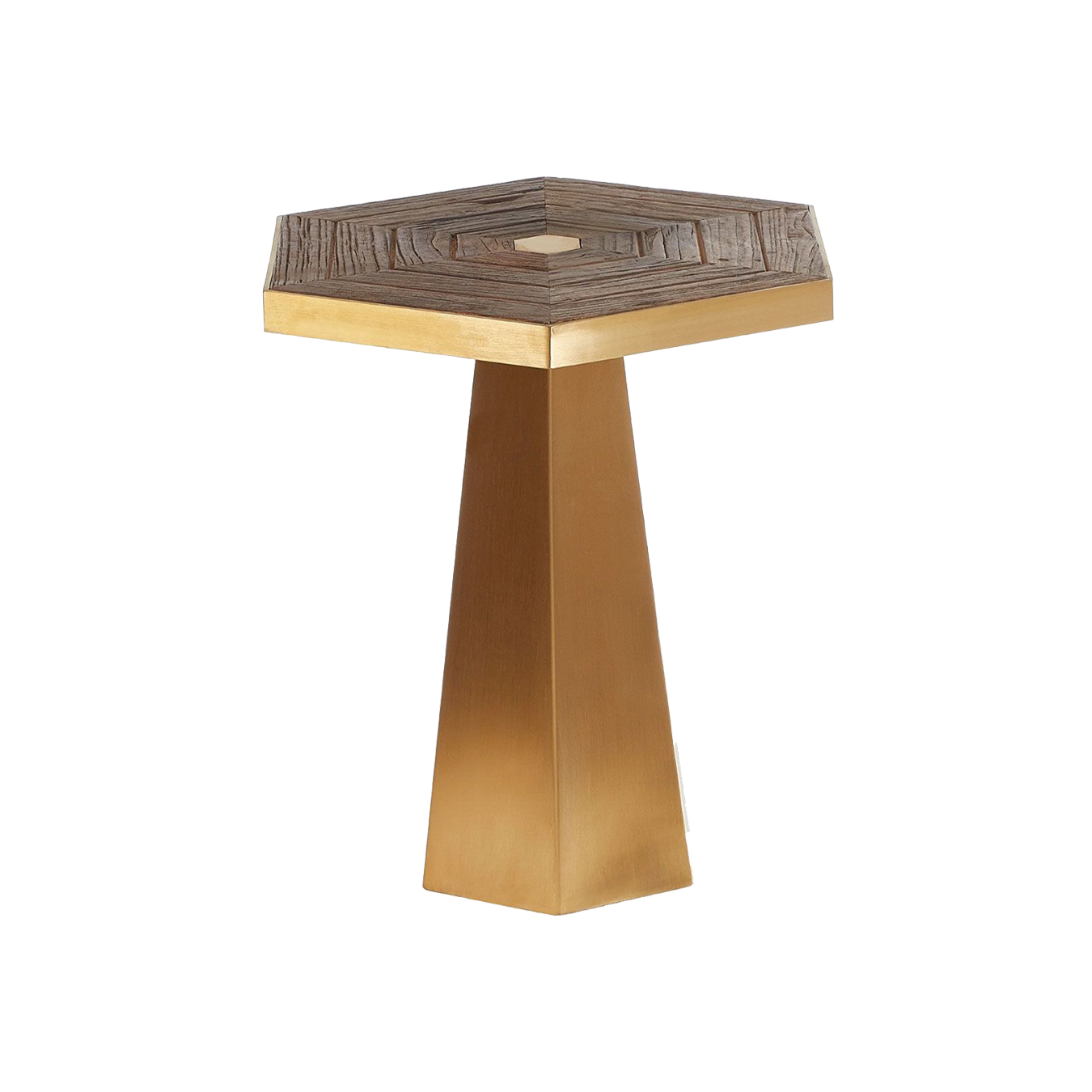 Titan Small Hexagon End Table