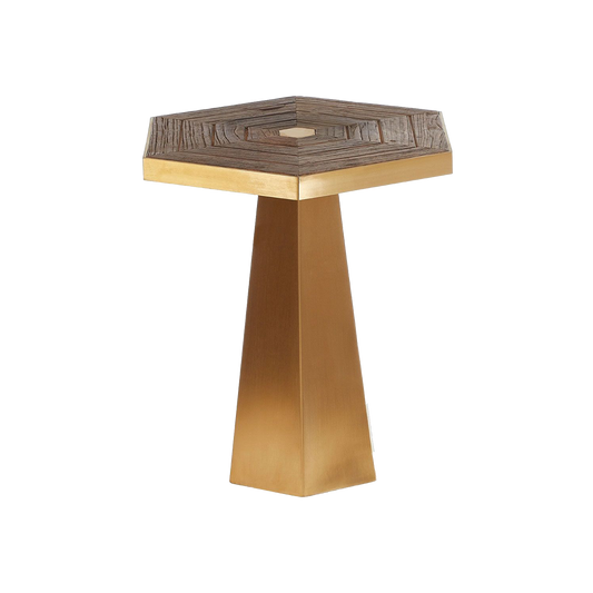 Titan Small Hexagon End Table