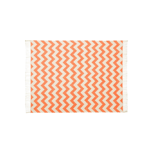 Ziggy Throw Orange/Grey