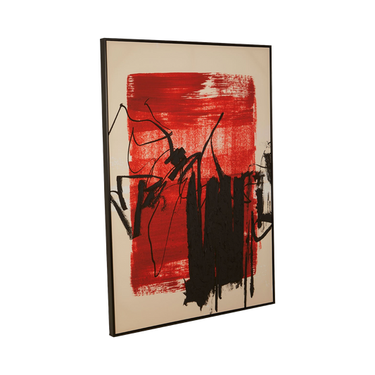 Red & Black Canvas