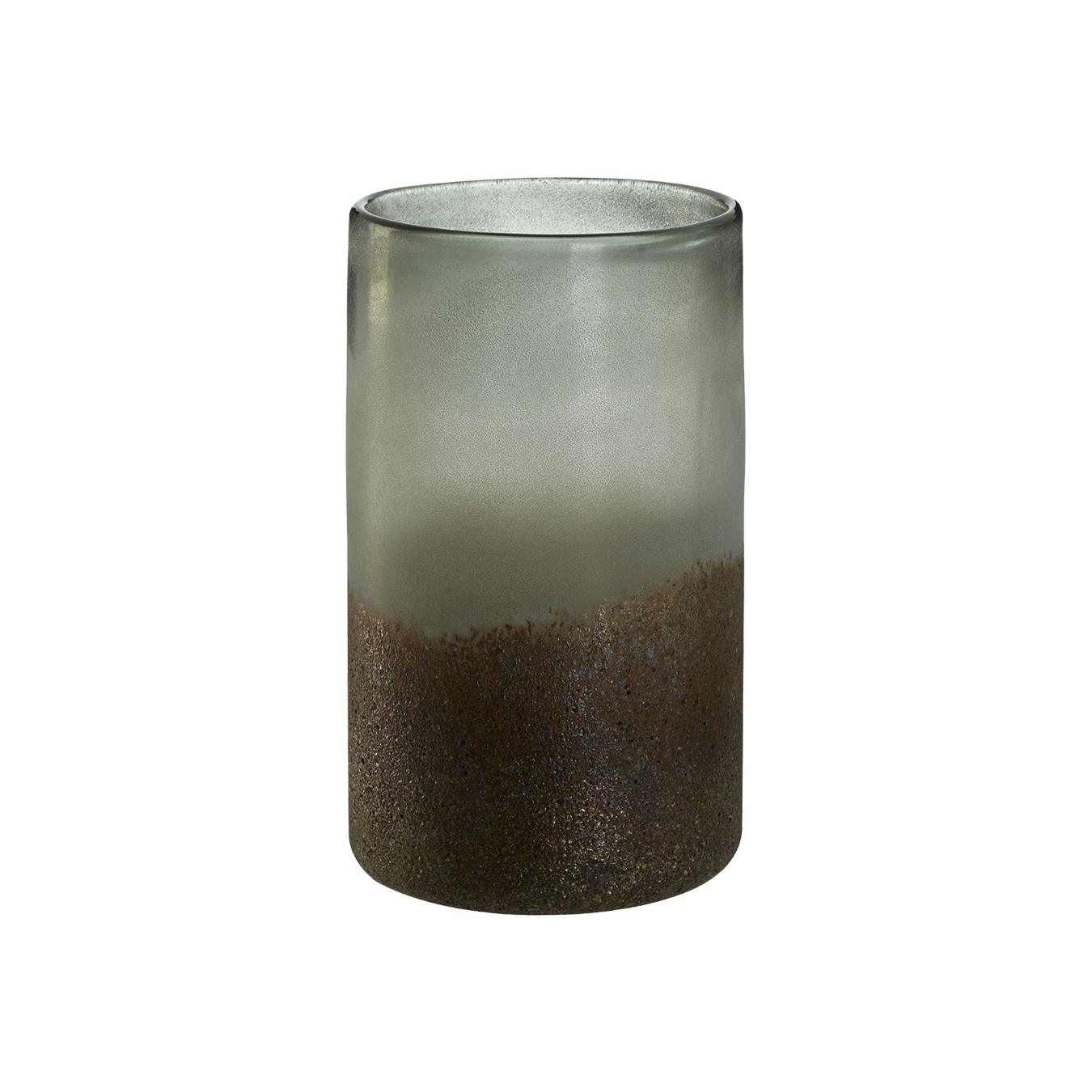 Chiara Grey Metallic Vase