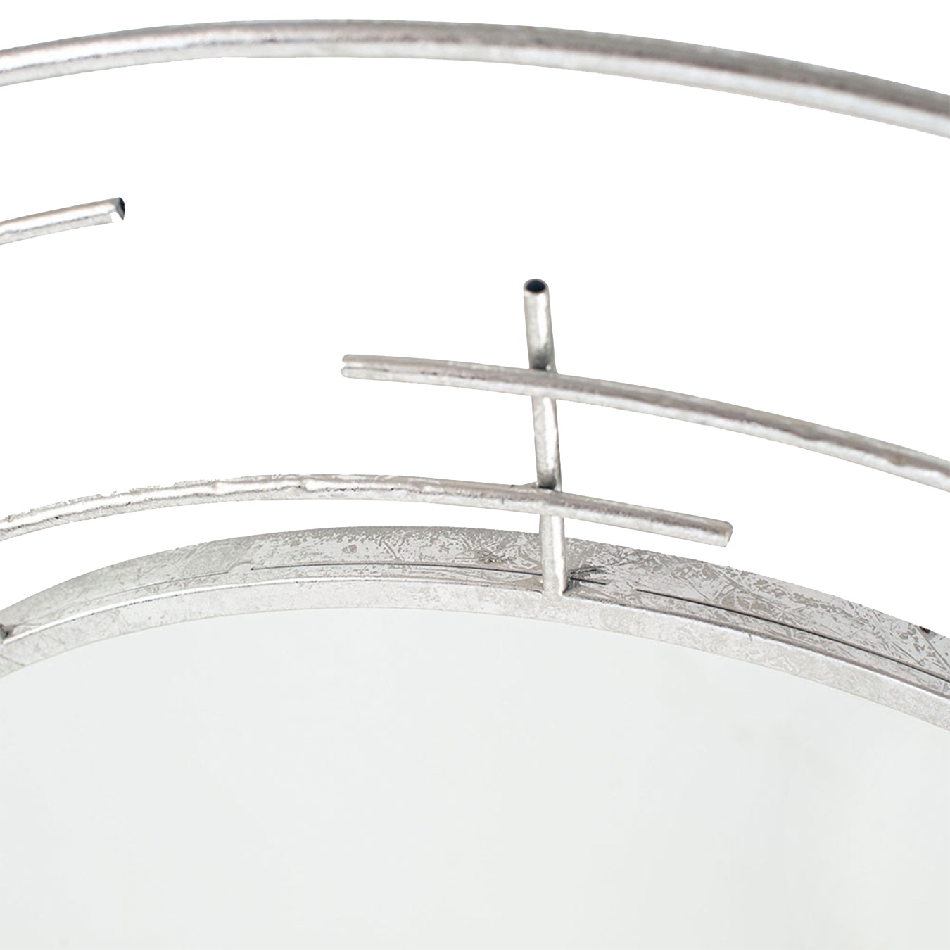 Metal Frame Round Wall Mirror