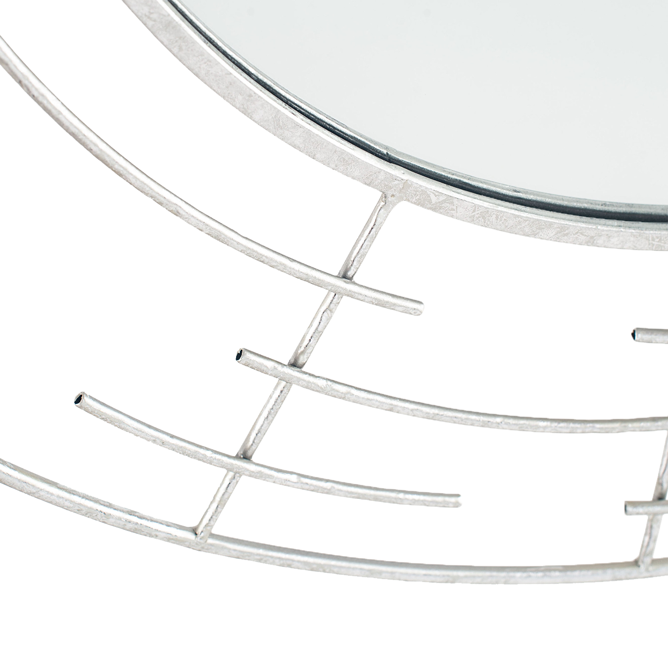 Metal Frame Round Wall Mirror