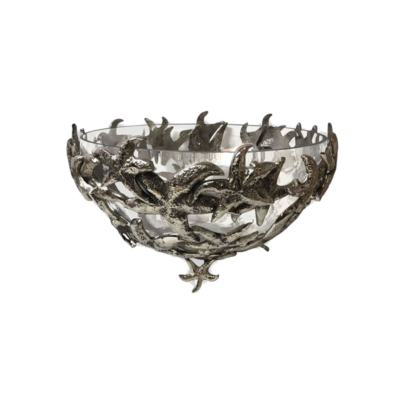 Starfish Bowl with Glass Bowl