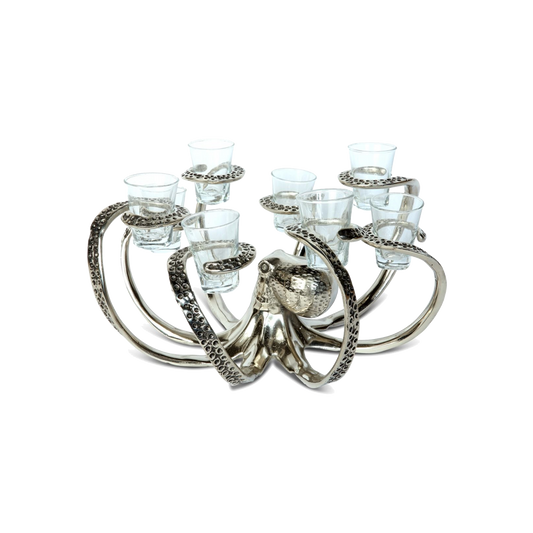 Octopus Eight Shot Glass Holder