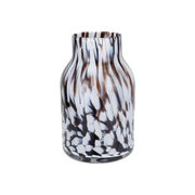 Tortoise Shell Glass Vase Tall