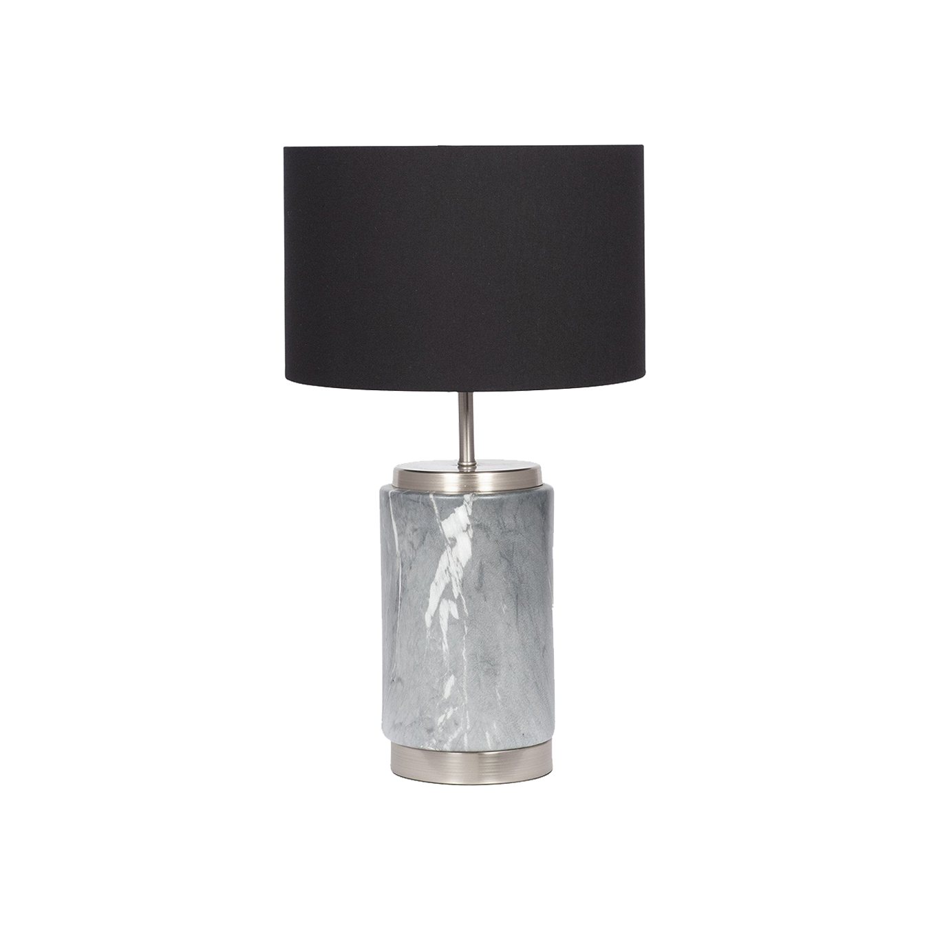 Grey Marble Effect Ceramic Table Lamp