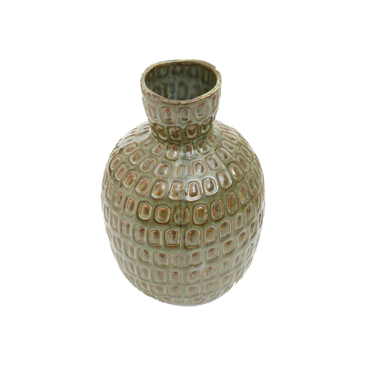 Green Ceramic Vase Small