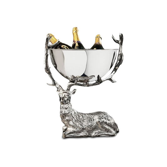 Small Resting Stag Punch Bowl/Wine Cooler