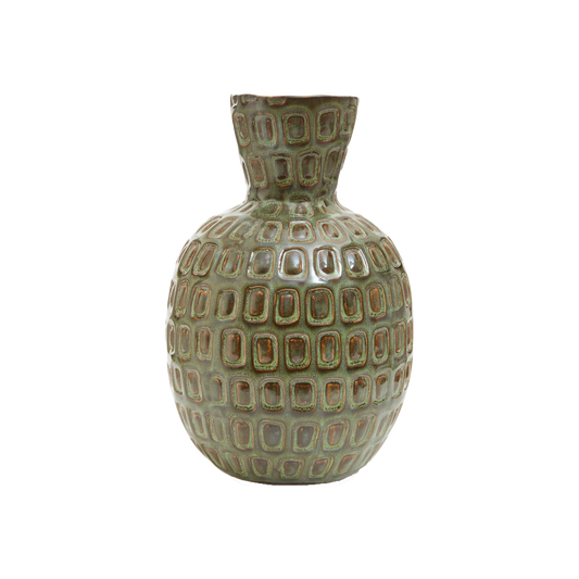 Green Ceramic Vase Large