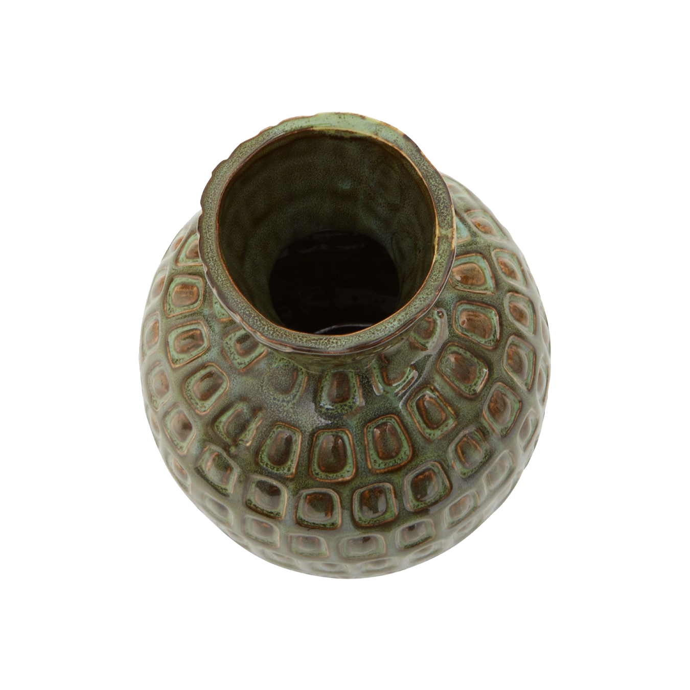 Green Ceramic Vase Large