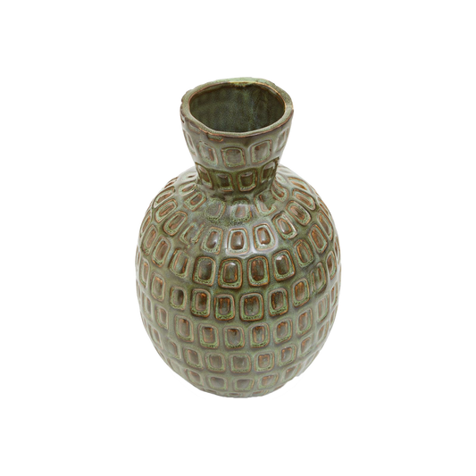 Green Ceramic Vase Large
