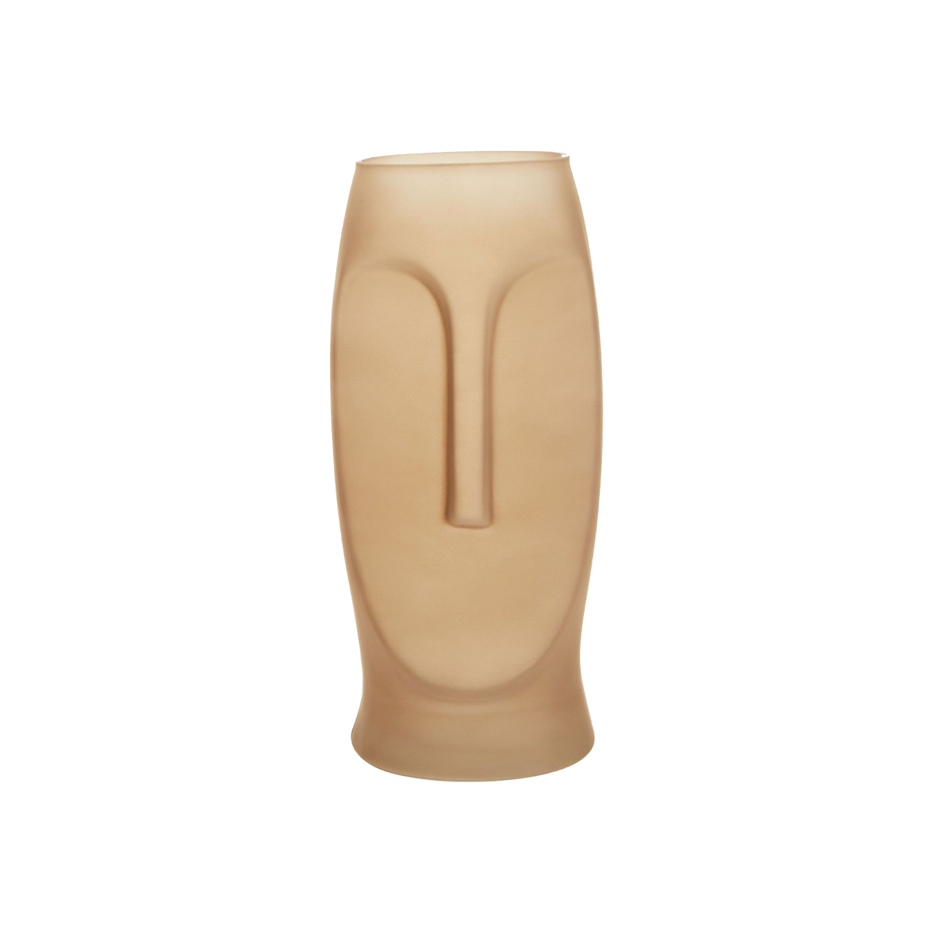 Grey Glass Vase Small