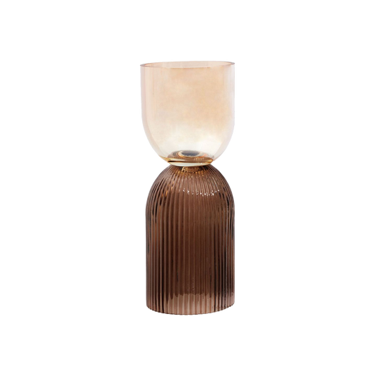 Two Tone Glass Vase Small