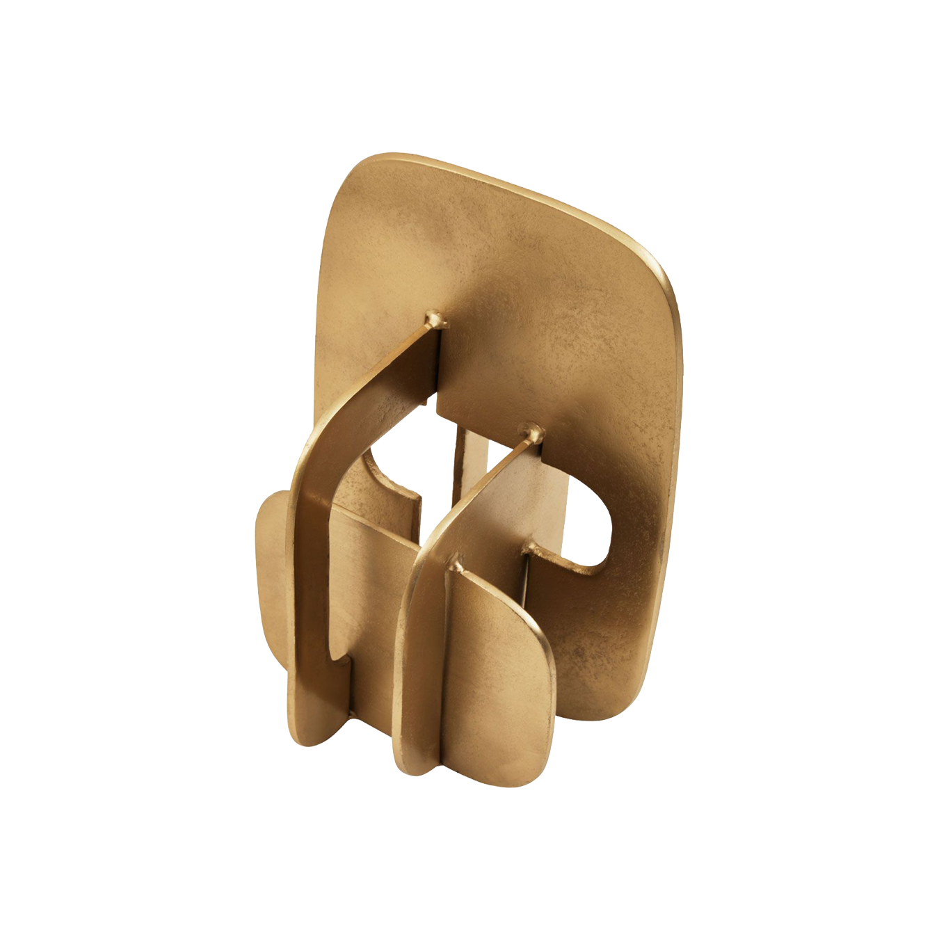 Prato Abstract Gold Sculpture