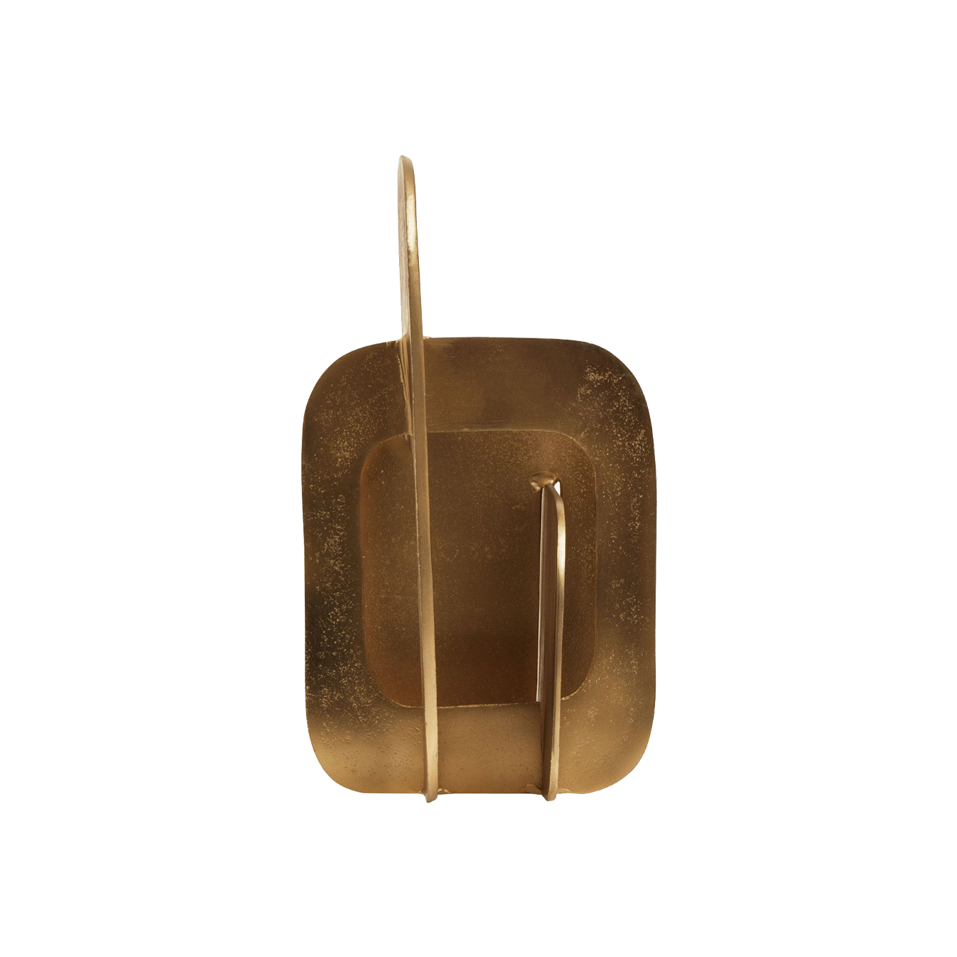 Prato Abstract Gold Sculpture