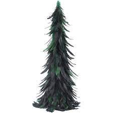 Green Feather Tree Small