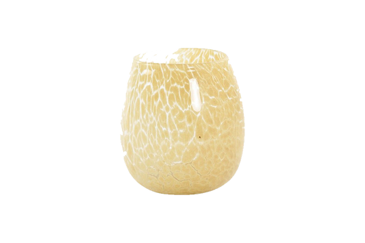 Caramel Glass Tea light holders