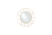 Metal Frame Round Wall Mirror