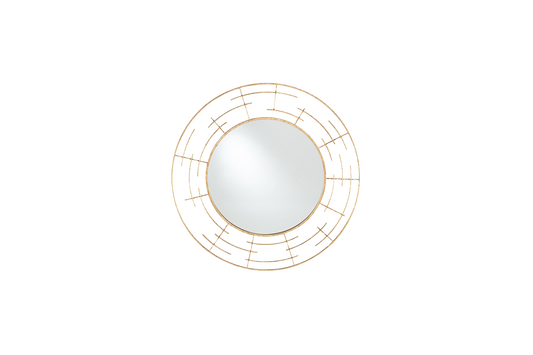 Metal Frame Round Wall Mirror